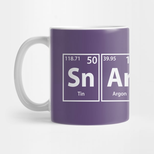 Snarky (Sn-Ar-K-Y) Periodic Elements Spelling by cerebrands